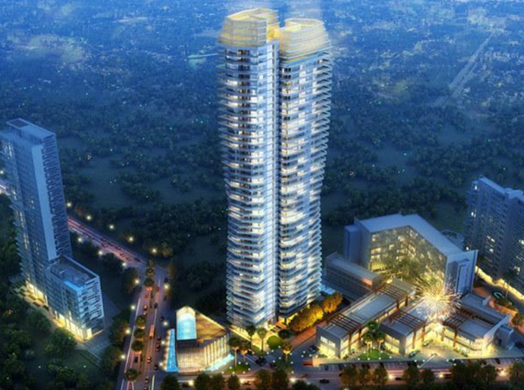 Paras Quartier Penthouses Front view