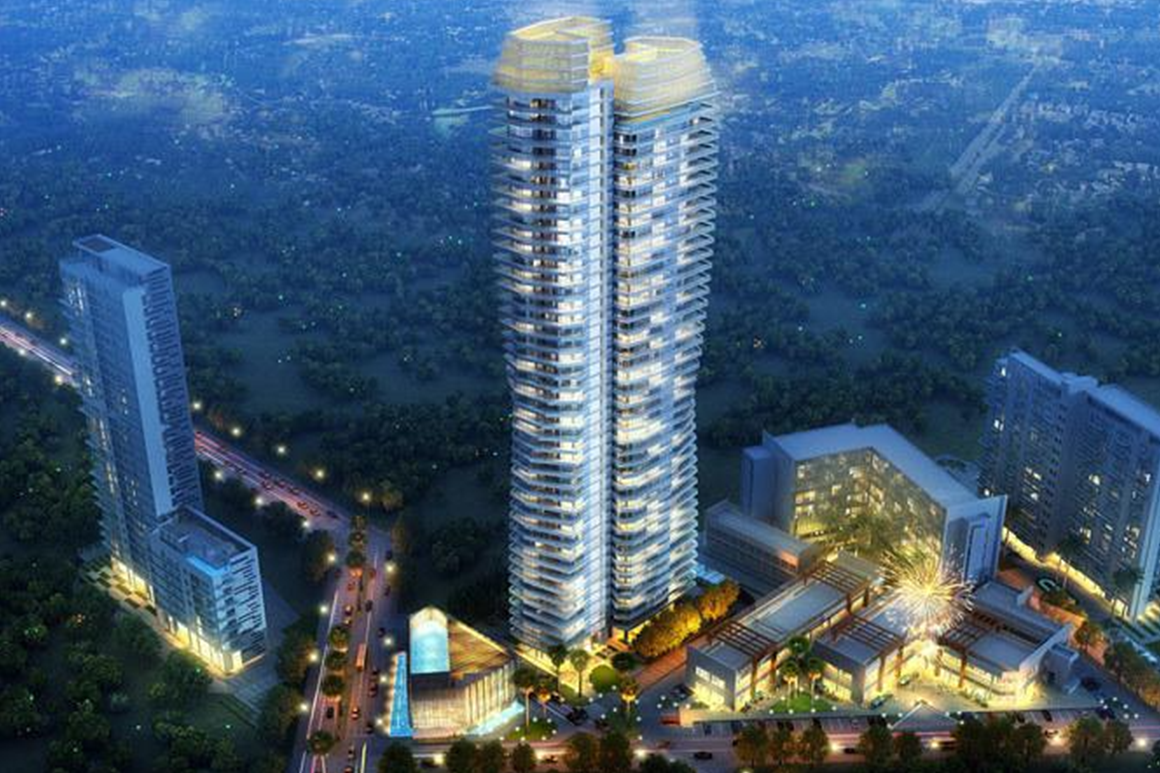 Paras Quartier Penthouses Front view