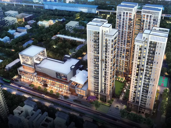 Silverglades HighTown Residences front view