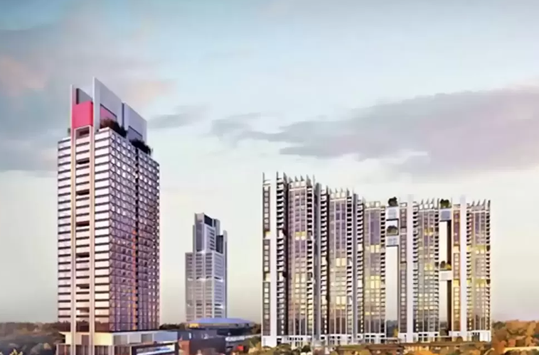 Ireo Grand Hyatt Gurgaon Residences side view