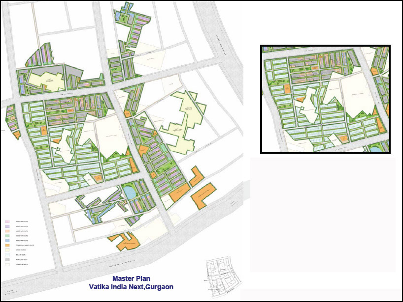 Vatika Plots Gurgaon master plan