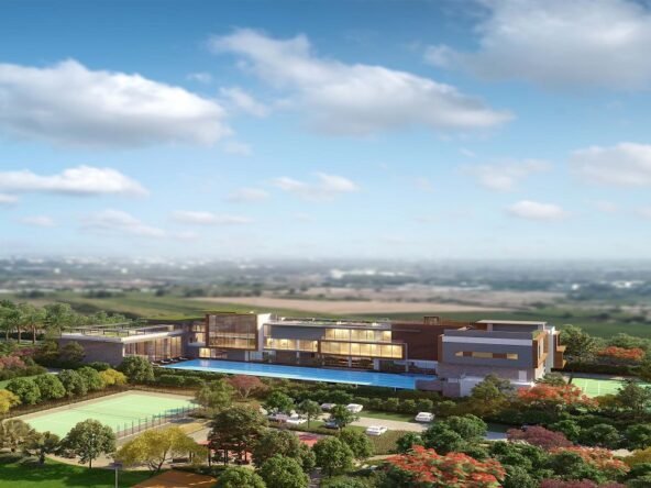 DLF SIGNATURE RESIDENCES Aerial_view