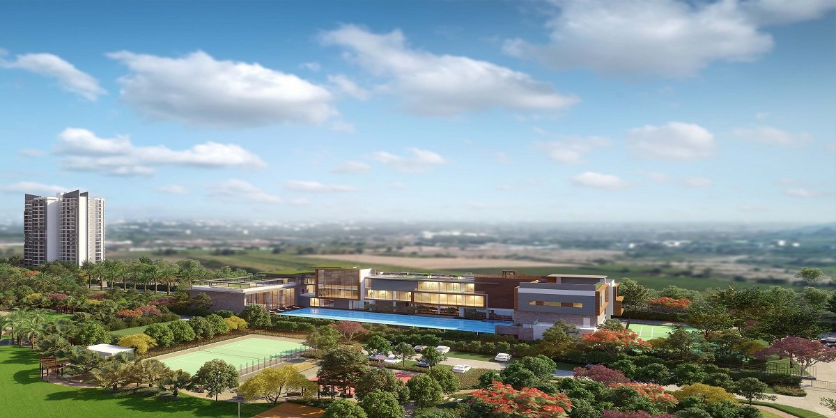 DLF SIGNATURE RESIDENCES Aerial_view