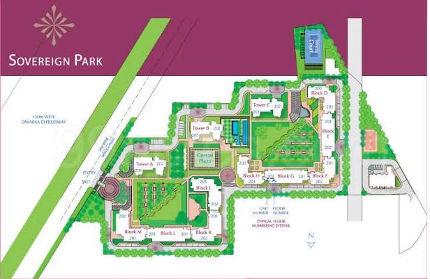 Vatika Sovereign Park Sector 99 Gurgaon Master plan