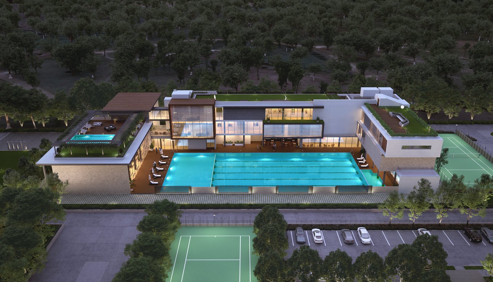 DLF SIGNATURE RESIDENCES PHASE IV clubhouse