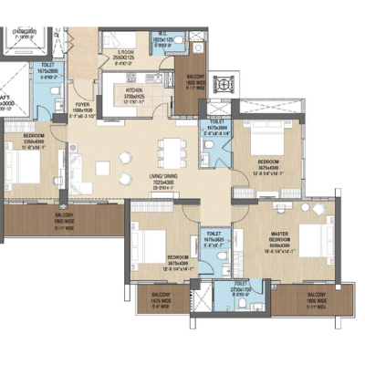 Puri The Aravallis 4bhk