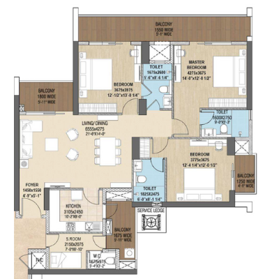 Puri The Aravallis 3bhk